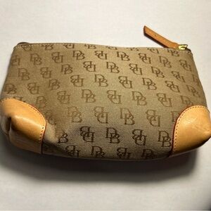 Dooney & Bourke Brown Makeup Bag